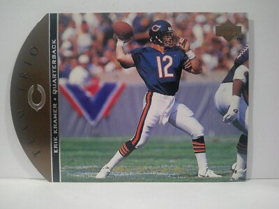 1996 Upper Deck Team Trio Erik Kramer #TT61