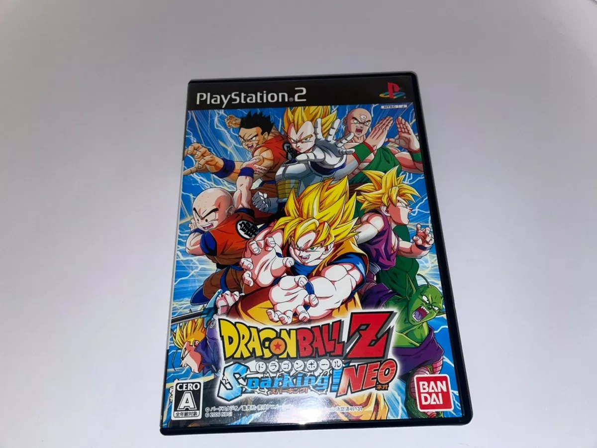 PS2 DRAGON BALL Z Sparking PlayStation 2 Japan Version BANDAI