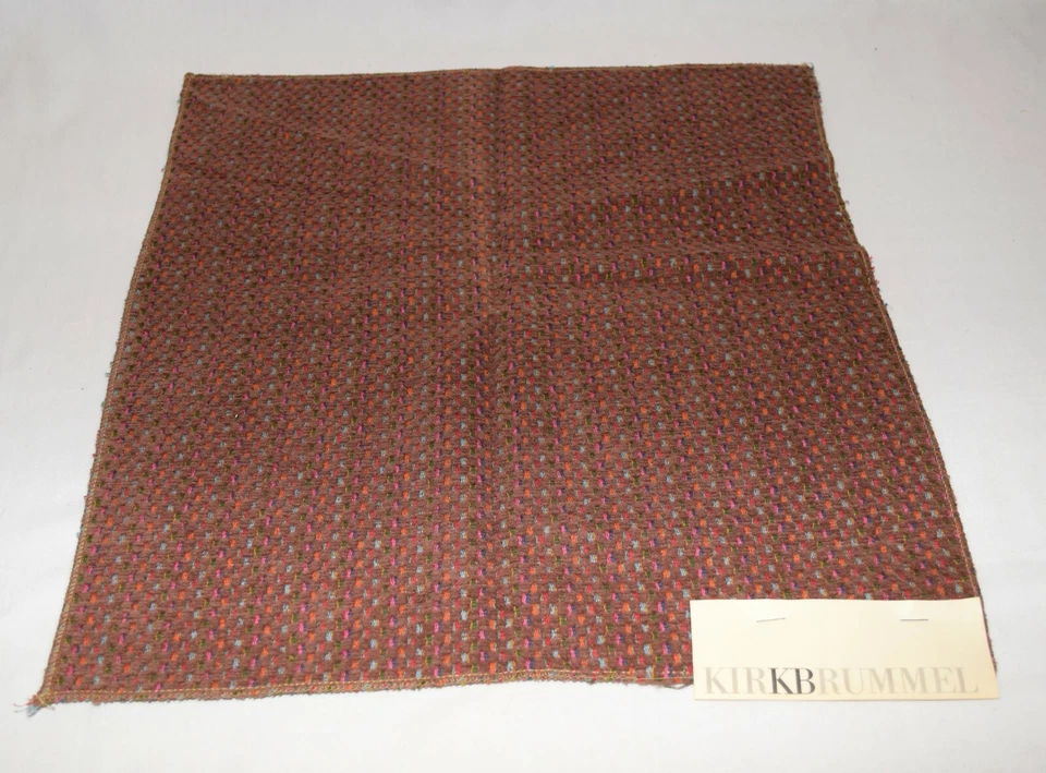 Kirk Brummel Lot of 7 Cotton Wool Upholstery Fabric Samples - Image 2 of 4