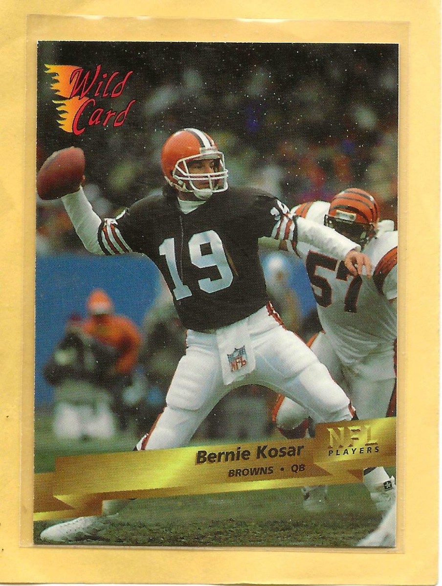 BERNIE KOSAR - 1993 Wild Card - #42 - Browns - $1.00 Shipping | eBay