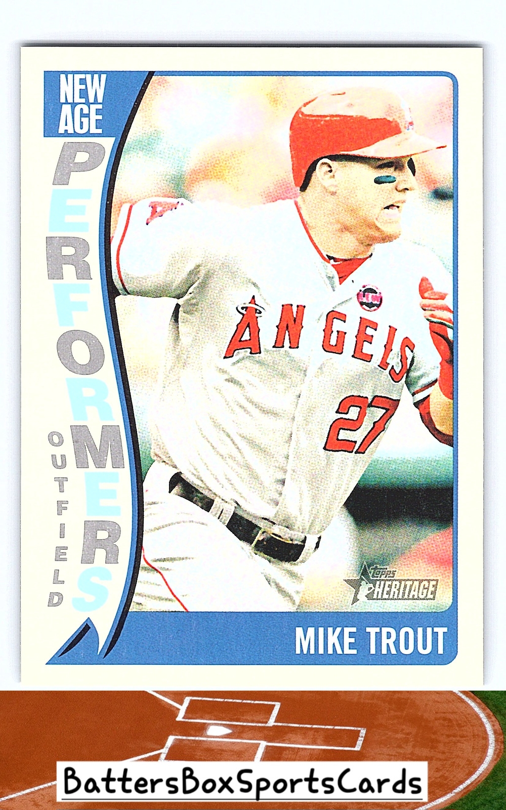 2014 Topps Heritage #NAP-MT Mike Trout New Age Performers