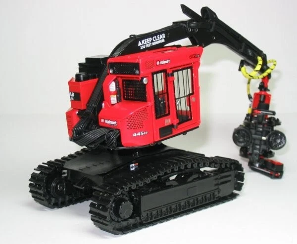 Valmet 445EXL Feller Buncher Track Harvester Sword 1:50 Scale Model #SW3006 New - Image 2 of 4