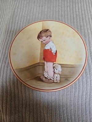 'Thank God For Fido' by Mabel Lucie Attwell, Silver Linings Collection Plate 7''