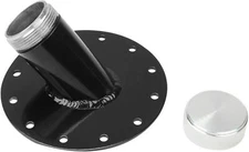 FUEL CELL GAS TANK 45 DEGREE 1.5" REMOTE FAST FILL 2.75" FILLER NECK+CAP US