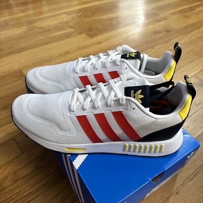 ADIDAS MULTIX J Running Shoes Men Size 12 White Sneakers Adidas Multix J GX8396 White Gum Soles Originals Running  main image 2