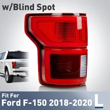 LED Tail Light W/Blind Spot For Ford F150 2018 2019 2020 Left Driver Side