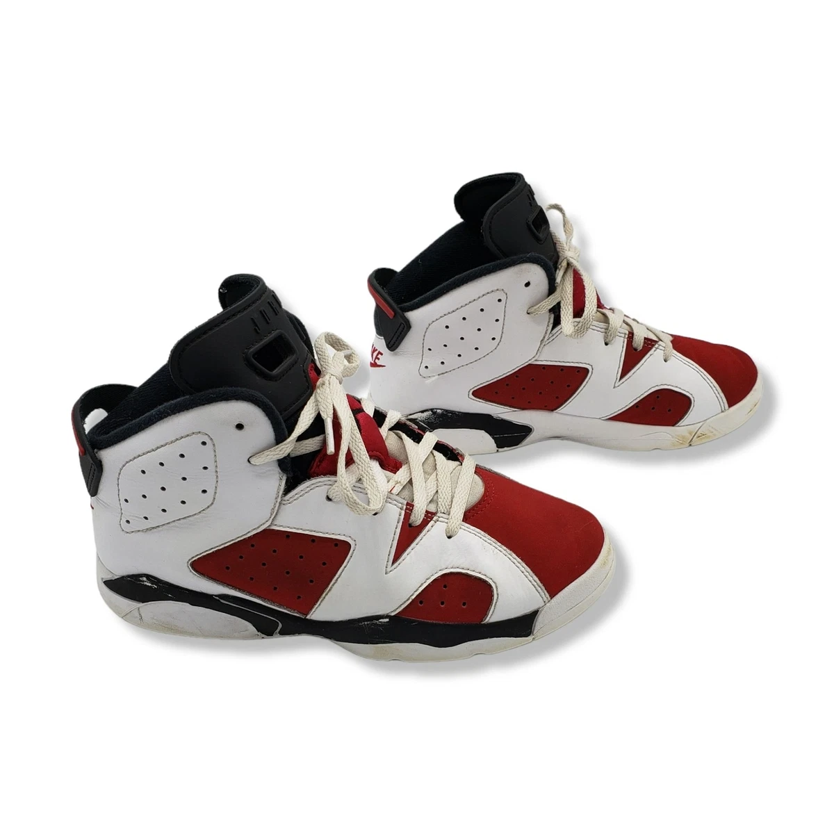 Nike Air Jordan 6 Retro Pre School Sneaker Youth 3 Carmine Basketball 38  Mid Top | eBay