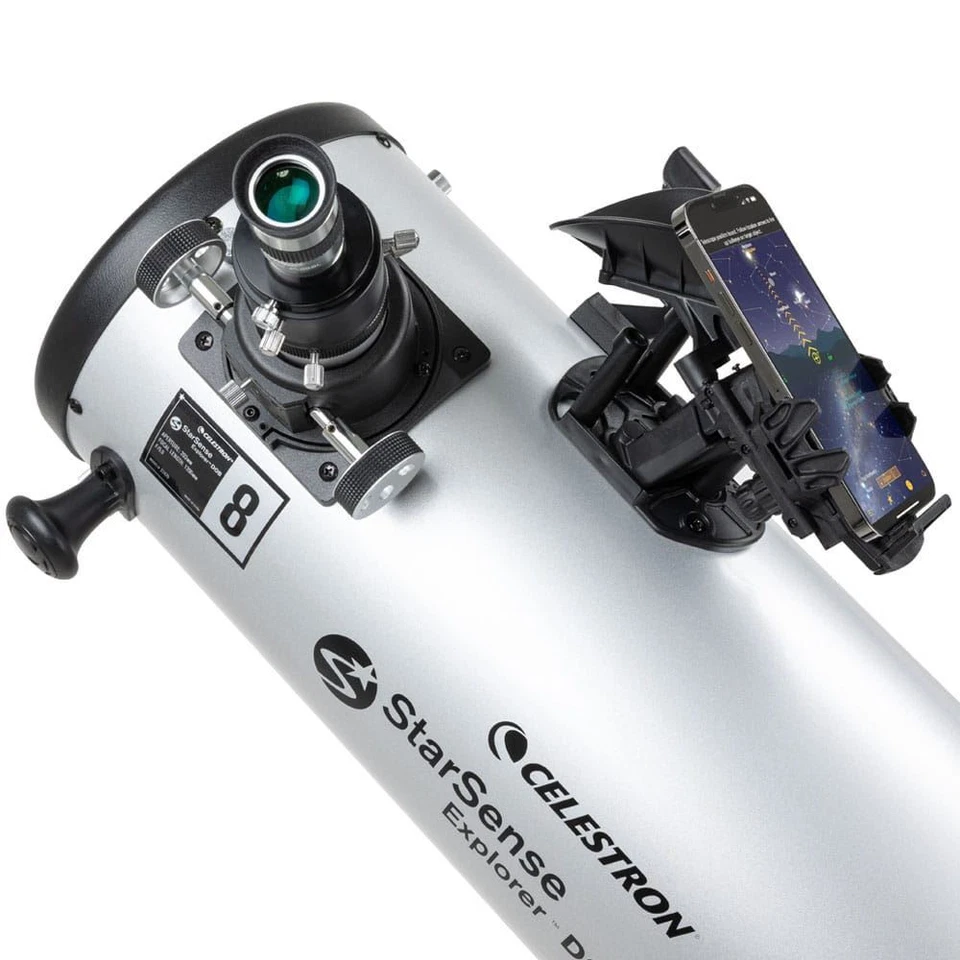 Celestron StarSense Explorer 8" Smartphone Enabled Dobsonian Telescope 22470-CGL - Image 3 of 4