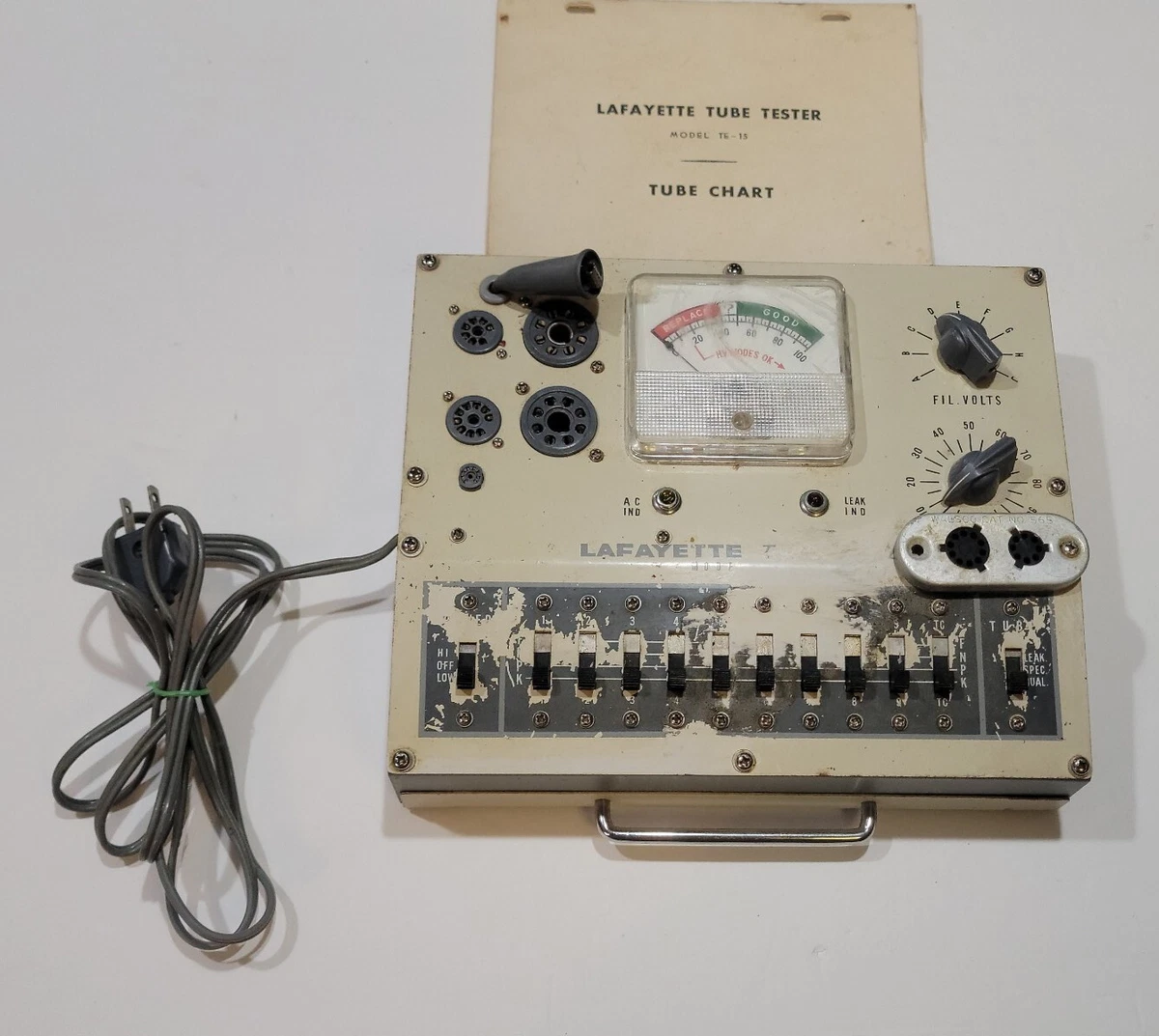 Lafayette Vacuum Tube Testers for sale | eBay