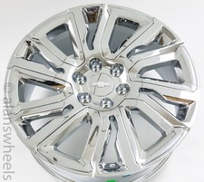 New Chevy Silverado Tahoe Suburban Avalanche Chrome Inserts 22 Wheels Rims 5901