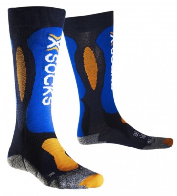 X-Socks Ski Carving Silver Junior Kinder Ski Snowboard Socken