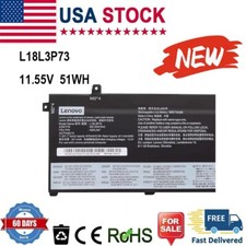 NEW OEM Genuine 51W L18L3P73 Battery For Lenovo ThinkPad T490 T495 P43S L18M3P73