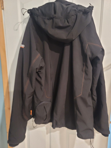 NWOT RIDGID Men's XXL Black 18V Lithium-Ion Cordless Heated Jacket w/ Hood - Picture 2 of 11