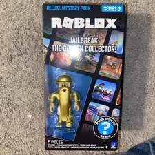 Roblox Series 3 Jailbreak: The Golden Collector! 3-Inch Deluxe  Pack