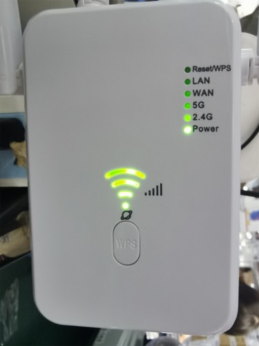 Wireless WLAN Repeater WLAN Verstärker Integrierte Steckdose 1200 Mbit/s Booster - Bild 7 von 20