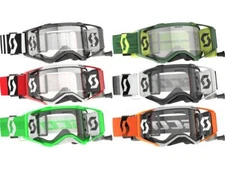 Scott USA Prospect WFS Goggle W/Roll Off Film System Anti-Stick Lens Mud MX/ATV