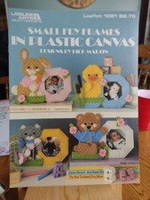 LEISURE ARTS PLASTIC CANVAS: LEAFLET 1081 SMALL FRY FRAMES