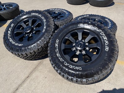 17'' Ram 2500 3500 Laramie Power Wagon OEM wheels rims 2599 tires 2024 2025 NEW