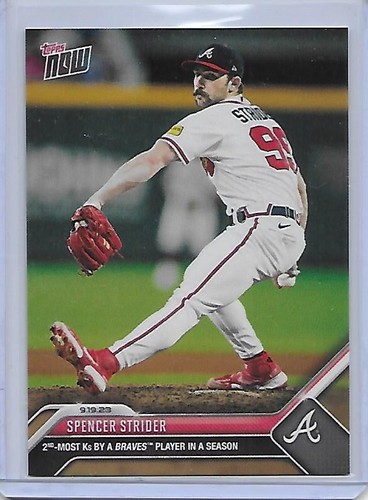 2023 Topps Now 890 Spencer Strider