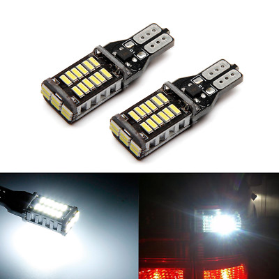 T15 Canbus 15W 6000k Xenon White 5630 LED Back up Reverse Light 921 920 917 909