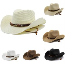 Erwachsene Cowboyhut Westernhut Strohhut Somm...