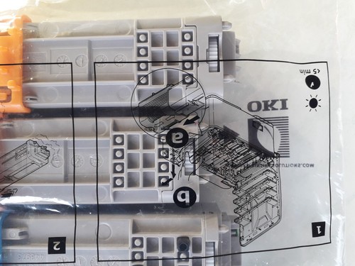 3xOKI, XXL original Toner Laser-Drucker, Cyan/Magenta/Yellow, origial verpackt - Afbeelding 8 van 14