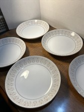 Mikasa Soup Bowls Set Of 5 “Sweet Sue” 7.75” Japan Fine China