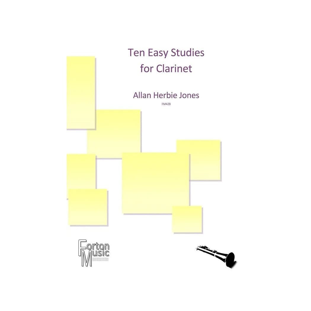 Ten Easy Studies for Clarinet - Allan Herbie Jones