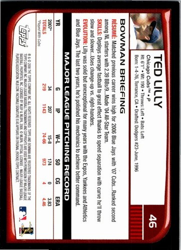 2008 Bowman Baseball - Pick Choose Your Cards - Picture 35 of 191