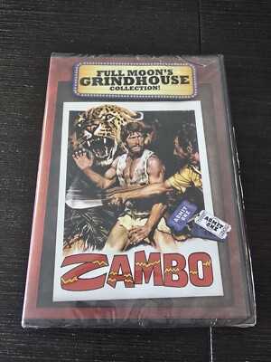 Zambo (DVD, 1972) Full Moon Features - Sealed