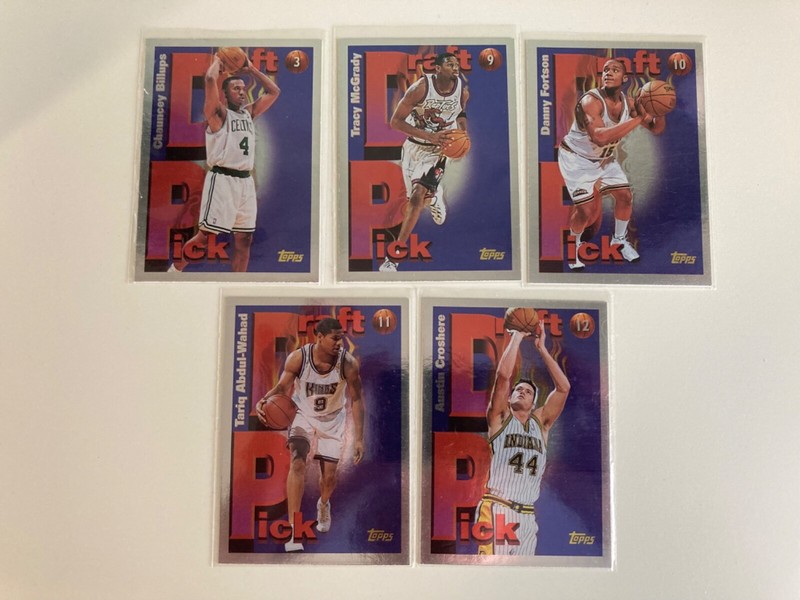 1997-98 Topps Basketball Draft Picks lot of 15