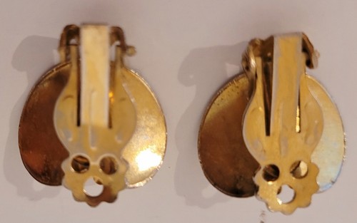 VTG EARRINGS~MAKE YOUR OWN LOT~ESTATE JEWELRY~RHINESTONE~10% OFF OVER ONE~CLIPON - Picture 51 of 86