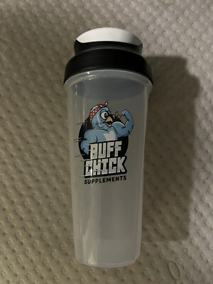 Buff Chick Supplements NEW Shaker Bottle Cup Sold Out Powerlifting Fitness 