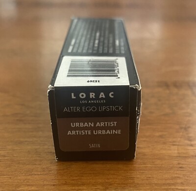   LORAC ALTER EGO LIPSTICK URBAN ARTIST - NEW WITH BOX  