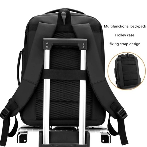 Oxford Business Laptop Backpack Large Capacity USB Charging Backpack Men - Bild 5 von 12