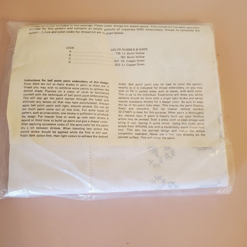 2 Lee Wards Stamped To Embroider Cross Stitch Primrose Pillowcases - Picture 3 of 6