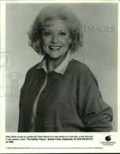 1992 Press Photo Betty White stars in "The Golden Palace," airing on CBS