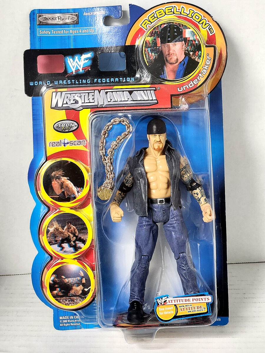 WWF WrestleMania XVII Undertaker Mark Calaway Rebellion Wrestling