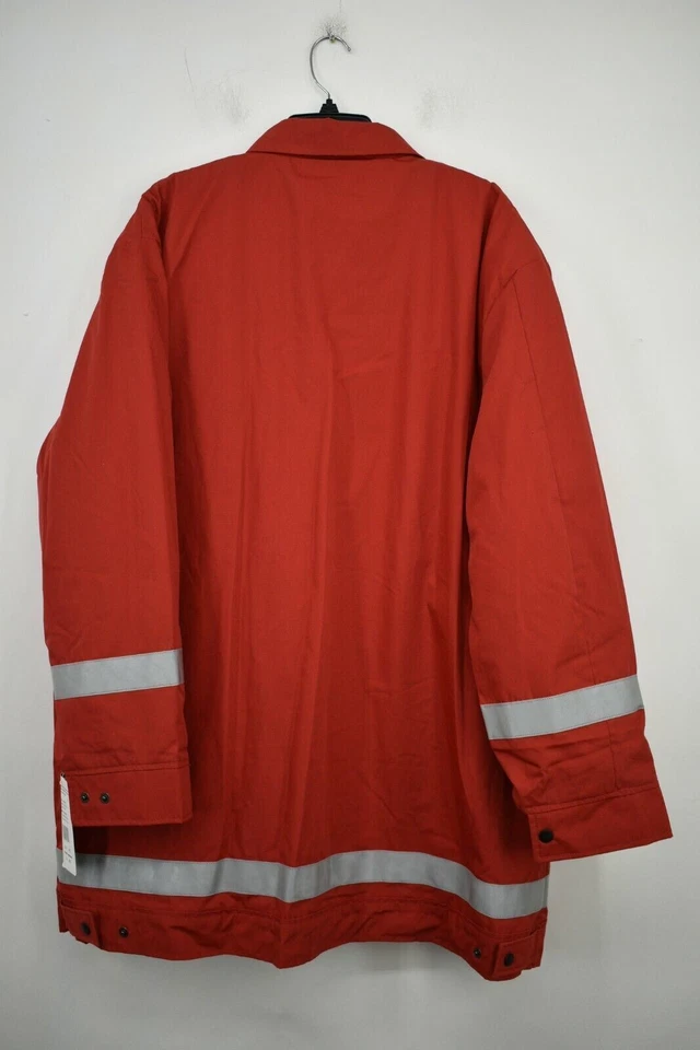 Spiewak Golden Fleece Red Reflective Ski Patrol EMT Deep Pocket Winter Coat XL - Image 2 of 4