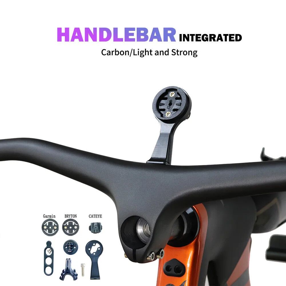 Ultra-light Carbon Fiber Mountain Bike Integrated Handlebar 10