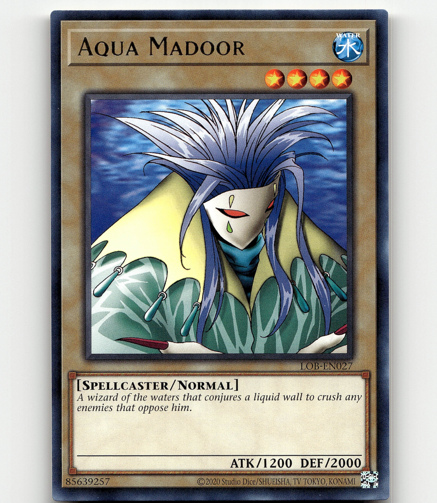Yugioh - Aqua Madoor - Legend of Blue Eyes White Dragon 25th Anniv