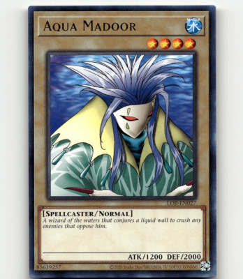 Yugioh - Aqua Madoor - Legend of Blue Eyes White Dragon 25th Anniv