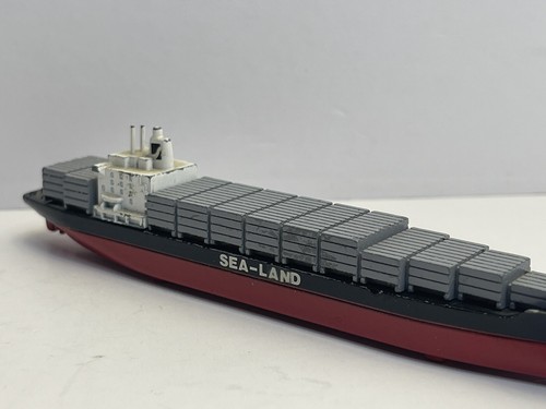 Continental Ship Sea-Land Cast Metal Vintage Toy Model - Picture 6 of 14