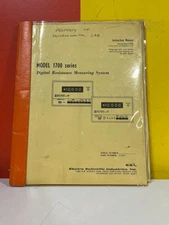 Electro Scientific Industries 21400 1700 Digital System Instruction Manual