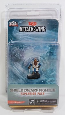 Dungeons & Dragons D&D Attack Wing Shield Dwarf Fighter Expansion Pack - NEW