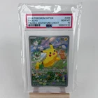 2024 POKEMON SVP EN-SV BLACK STAR PROMO PALDEA ADVENTURE CHEST PIKACHU PSA 10