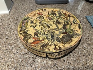 Vintage Springbok 1965 Circular Jigsaw Puzzle Myth And Fact In The Zodiac 500