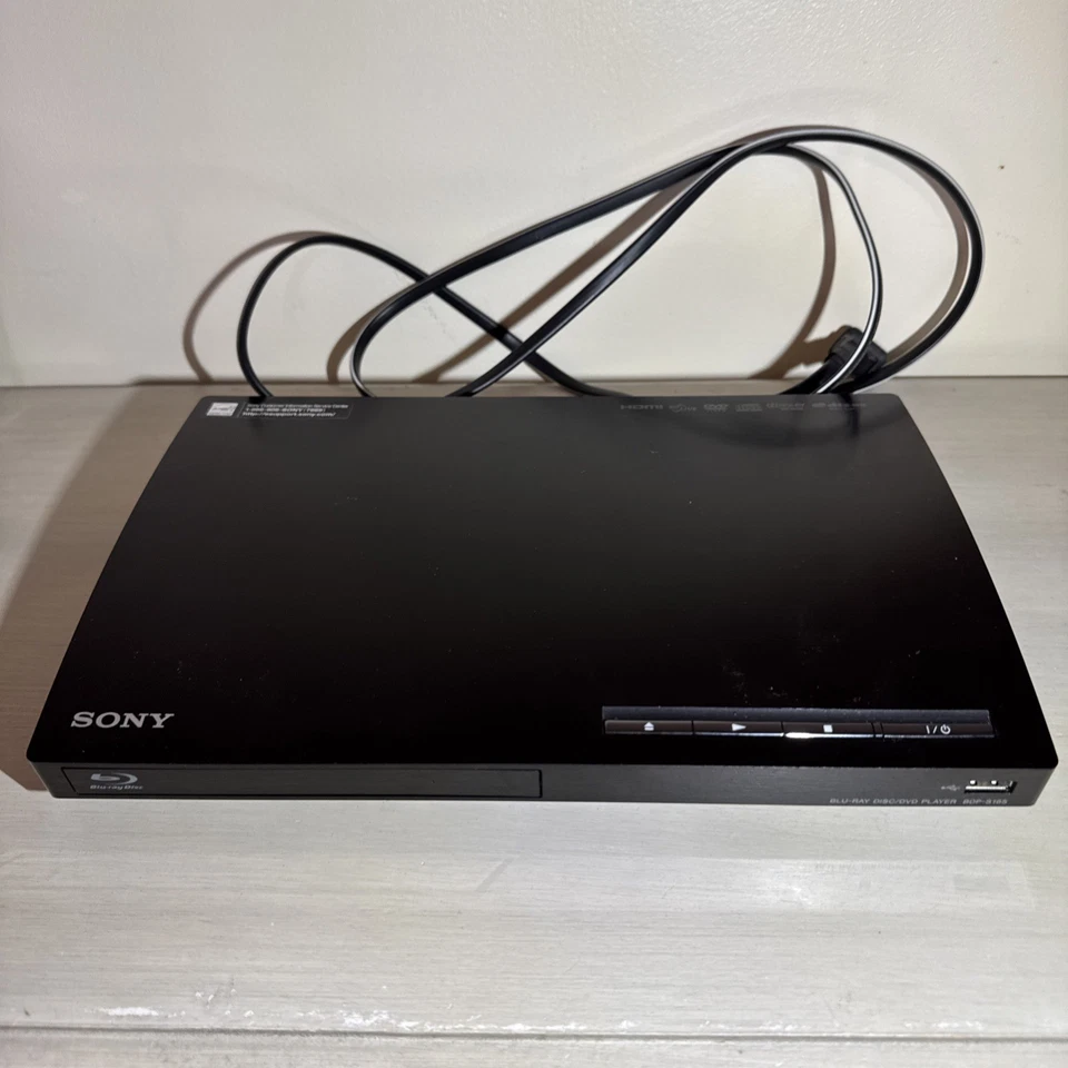 Sony BDP S185 Blue Ray DVD Player Java Powered Includes HDMI Cable With Remote. - Image 3 of 4