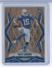 2025 Phoenix Football #170 Riley Leonard Brown Seismic /15