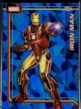 2026 Topps Chrome Marvel Comics Sapphire Edition #57 Iron Man